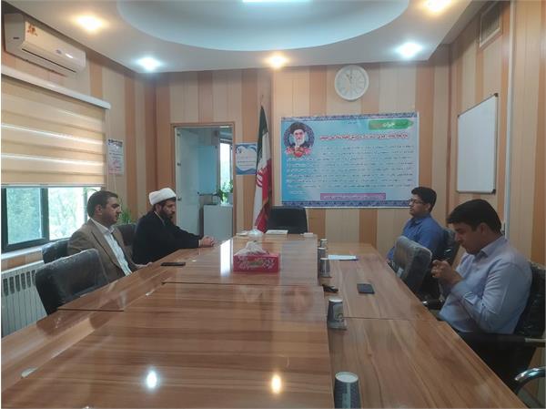 معارفه امام جماعت جدید شبکه بهداشت و درمان شهرستان هرسین
