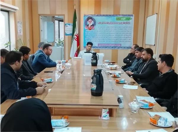 برگزاری جلسه رسیدگی به مشکلات فرزندان شهدا شاغل در شبکه بهداشت و درمان شهرستان هرسین